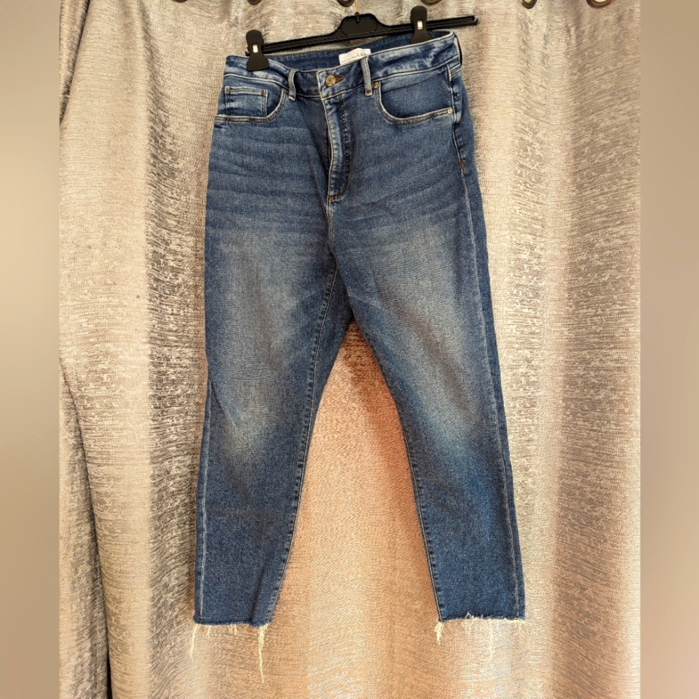 High Rise Skinny Jeans in Classic Dark Indigo Wash